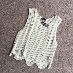 Crochet tank top